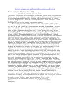 Southern Campaign American Revolution Pension Statements & Rosters Pension Application of Zachariah Piles W10896 Transcribed and annotated by C. Leon Harris [The pension application of Zachariah Piles was not in the file