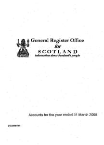 ..  ...... General Register Office ..for SCOTLAND