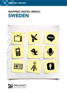 Media of Sweden / Concentration of media ownership / New media / Sweden / Digital radio / Public broadcasting / Mass media / Europe / Digital television / Digital terrestrial television