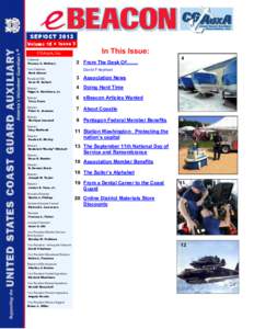 Coast guards / Coastie / Boating / National Safe Boating Council / Transport / Bilge / Water / United States Coast Guard / United States Coast Guard Auxiliary / Military organization