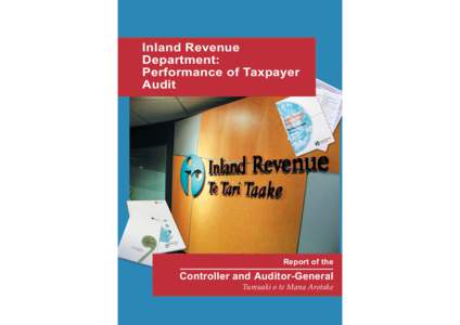 Inland Revenue Department: Performance of Taxpayer Audit