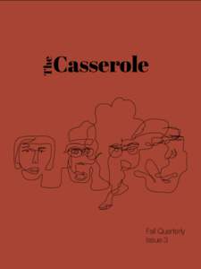 The  Casserole Fall Quarterly Issue 3