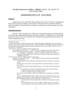 Government of Nevada / Nevada Revised Statutes
