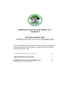 Central America / Politics / Belize Elections and Boundaries Commission / Belize / Belmopan / Elections and Boundaries Department / Electoral registration in the United Kingdom / Americas / Politics of Belize / Elections in Belize