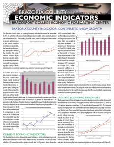 Brazoria county  January 2013 • Volume 7 • Number 1 Economic Indicators