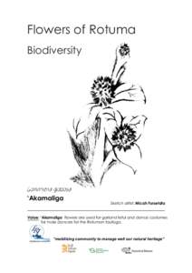 Biodiversity / Floristry / Garland / Culture / Geography of Oceania / Oceania / Rotuma / Tēfui / Tautoga