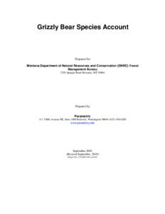Microsoft Word - Grizzly Addendum.doc