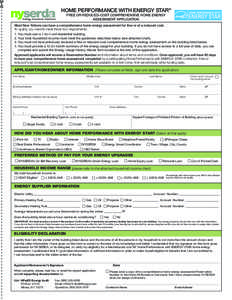 Energy in the United States / Energy policy in the United States / Energy / Energy audit / Energy Star / New York State Energy Research and Development Authority / Building performance / Ambient intelligence / United States / Energy conservation / Environment of the United States / Energy law