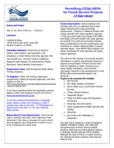 Impact assessment / Environment / California Environmental Quality Act / National Environmental Policy Act / United States Army Corps of Engineers / California State Water Resources Control Board / Council on Environmental Quality / Stormwater / United States Environmental Protection Agency / Environment of California / Environment of the United States / California