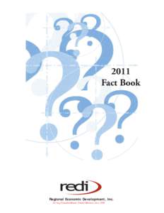 2011 Fact Book Regional Economic Development, Inc. Serving Columbia/Boone County Missouri since 1988