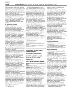 [removed]Federal Register / Vol. 78, No[removed]Friday, April 19, [removed]Proposed Rules mstockstill on DSK4VPTVN1PROD with PROPOSALS