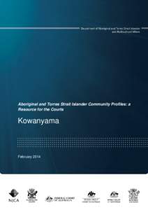 Kowanyama: Aboriginal and Torres Strait Islander Community Profiles: a Resource for the Courts