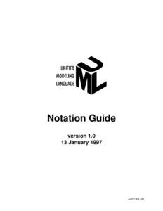 Notation Guide version[removed]January 1997 ad[removed]