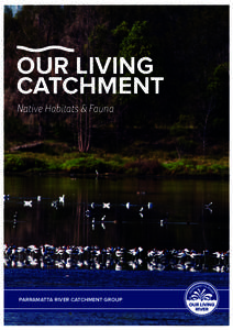 OUR LIVING CATCHMENT Native Habitats & Fauna PARRAMATTA RIVER CATCHMENT GROUP