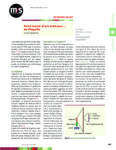 MAGAZINE  MEDECINE/SCIENCES 2005 ; 21 : 443-4