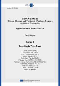 Microsoft Word - ESPON_Climate_Annex_2_Tisza_fin.docx