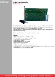 Technology / CompactPCI / Conventional PCI / CAN bus / CompactPCI Serial / Computer buses / Computer hardware / Computing