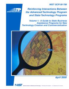 NIST GCR[removed]ADVANCED AD ANCED TECHNOLOGY PROGRAM PROGRAM