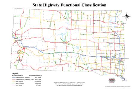 State Highway Functional Classification Lemmon 10 