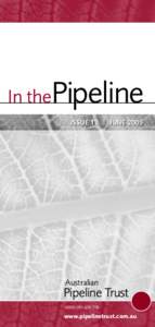In the  Pipeline ISSUE 13 | JUNE[removed]Australian