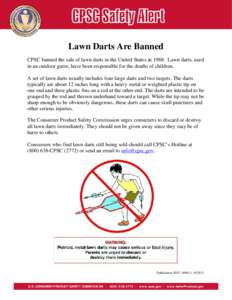 Microsoft WordCPSC Bans Lawn Darts.doc