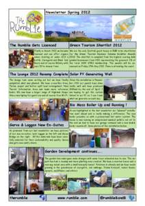 rumblie Spring 2012 newsletter