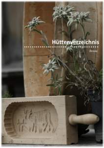 Hüttenverzeichnis  …..……………................. Bezau  Sonderdach