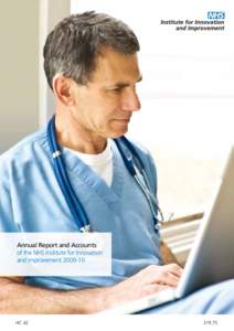 Annual Report and Accounts of the NHS Institute for Innovation and Improvement[removed]HC 42