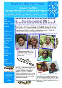 Anangu Women in Leadership Newsletter No.8