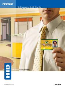Smart card / Security / Holography / Label / Identity document / Playing card / Identification / Technology / Hot stamping / Stationery