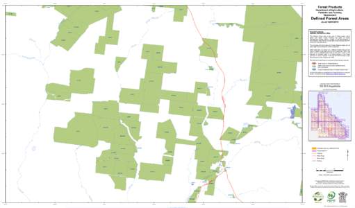 Defined Forest Area Map SG 55-6 Augathella as at 14 January 2015