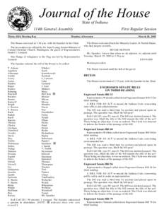 Recorded vote / Article One of the United States Constitution / Division of the assembly / Standing Rules of the United States Senate /  Rule XIV / Parliamentary procedure / Government / Quorum