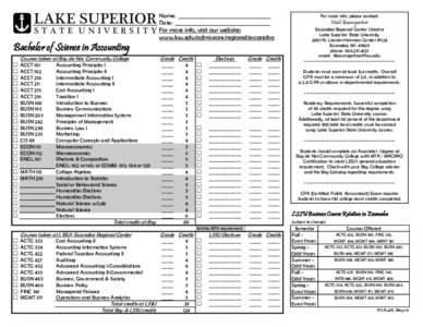 American Association of State Colleges and Universities / Lake Superior State University / North Central Association of Colleges and Schools / Sault Ste. Marie /  Michigan / Escanaba /  Michigan / Geography of Michigan / Chippewa County /  Michigan / Michigan