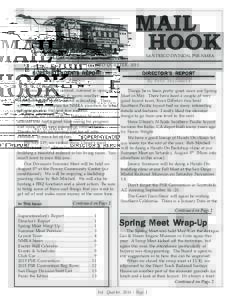 MAIL HOOK SAN DIEGO DIVISION, PSR-NMRA 3RD QUARTER, 2015  SUPERINTENDENTS REPORT