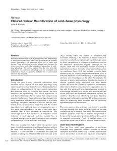 Critical Care  October 2005 Vol 9 No 5