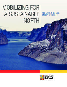 MOBILIZING FOR A SUSTAINABLE NORTH RESEARCH ISSUES AND PRIORITIES