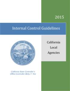 2015 Internal Control Guidelines for California Local Agencies