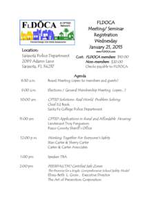 FLDOCA Seminar Registration  Updated December 14, 2014.pub