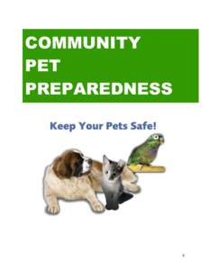 COMMUNITY PET PREPAREDNESS 4