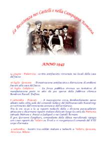 ANNO[removed]giugno - Palestrina - scritte antifasciste rinvenute nei locali della casa del fascio