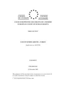 Divided regions / Island countries / Middle Eastern countries / Western Asia / Loizidou v. Turkey / Cyprus v. Turkey / Cypriot refugees / Cyprus / European Court of Human Rights / European Convention on Human Rights / Law / Cyprus dispute