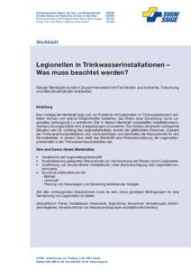 Schweizerischer Verein des Gas- und Wasserfaches Société Suisse de l’Industrie du Gaz et des Eaux Società Svizzera dell’Industria del Gas e delle Acque Swiss Gas and Water Industry Association  SVGW