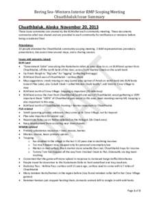 Crow Village /  Alaska / Aniak /  Alaska / Aniak River / Reindeer / Napaimute /  Alaska / Crow Village Sam / Geography of Alaska / Alaska / Chuathbaluk /  Alaska