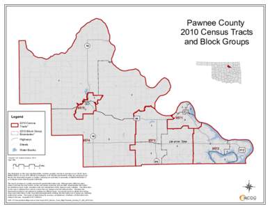 Pawnee County 2010 Census Tracts and Block Groups 18