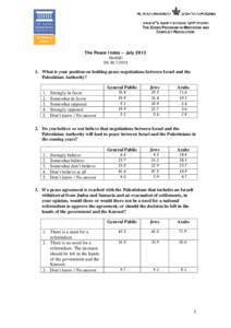 Microsoft Word - The Peace Index Data  July 2013