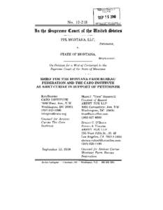 Supreme Court, U.S. FILED SEP I[removed]No[removed]