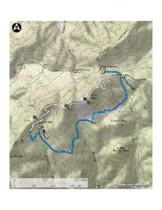 Cold Mountain - Oronoco, Virginia  Length 5.8 mls Hiking Time: Elev. Gain: