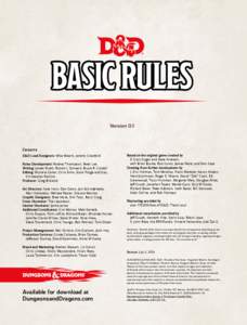 Role-playing game terminology / Bruenor Battlehammer / Dungeon Master / Dungeon! / Statistic / Character class / Rogue / Games / Dungeons & Dragons / Ravenloft