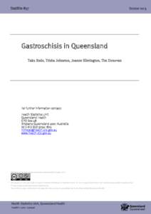 Gastroschisis in Queensland
