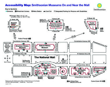 National Mall / Smithsonian / Independence Avenue / Federal Triangle / 14th Street Northwest and Southwest / Constitution Avenue / Outdoor sculpture in Washington /  D.C. / Centre Street / Washington Metro / Streets in Washington /  D.C. / 7th Street